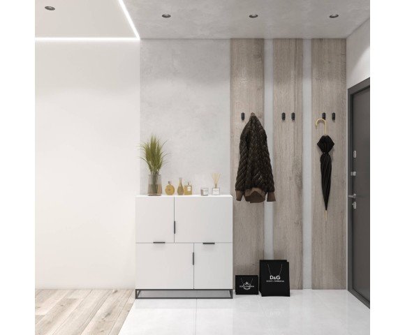 Дизайн проект Квартира 61м² ЖК «Кришталеві джерела» м. Київ