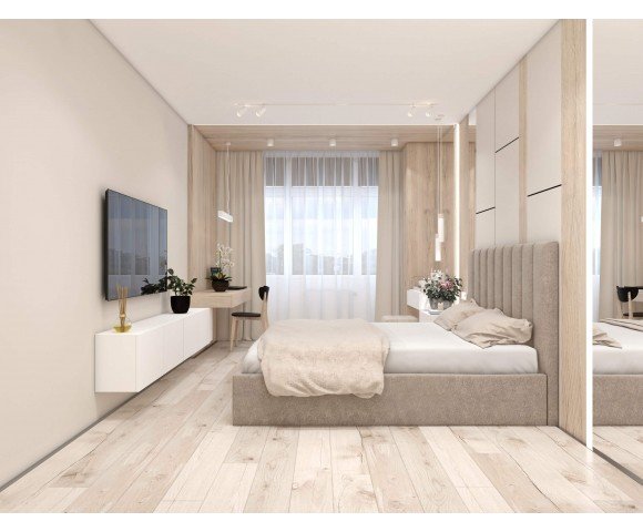 Дизайн проект Квартира 93м² ЖК «Варшавський квартал» м. Київ