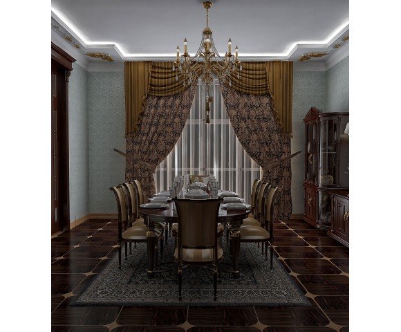 Дизайн проект особняка 1000м² в Березівці © AbiStyle Дизайн проект особняка 1000м² в Березівці
