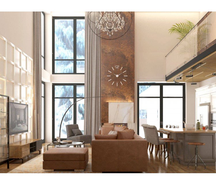 Дизайн проект приватного будинку 500м² м. Київ, Дизайн студия © AbiStyle