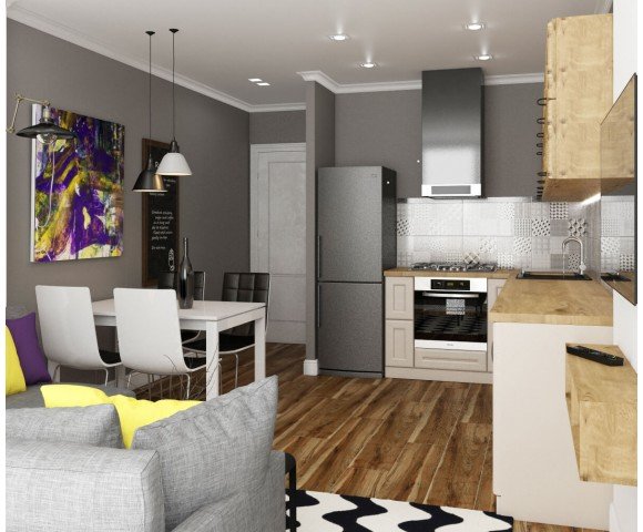 Дизайн проект квартири 85м² ЖК Gloria Park