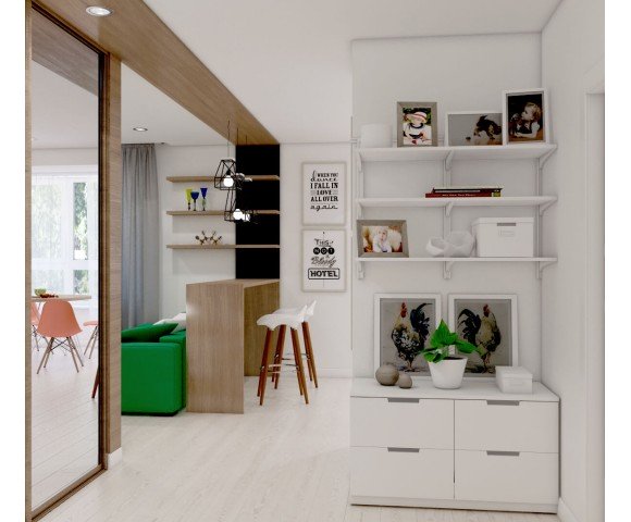 Дизайн проект квартири 57м² м.Кременчук © AbiStyle Дизайн проект квартири 57м² м.Кременчук