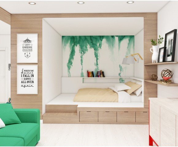 Дизайн проект квартири 57м² м.Кременчук © AbiStyle Дизайн проект квартири 57м² м.Кременчук