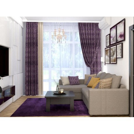 Интерьер квартиры 72м² город Киев