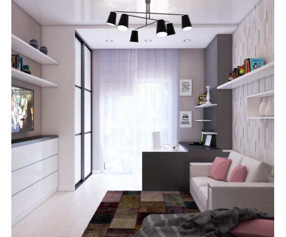 Дизайн проект квартири 72м² місто Київ