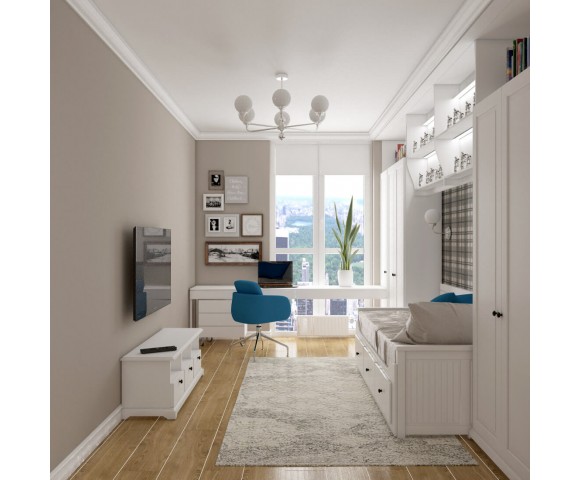 Дизайн проект квартири 96м² в Києві © AbiStyle Дизайн проект квартири 96м² в Києві