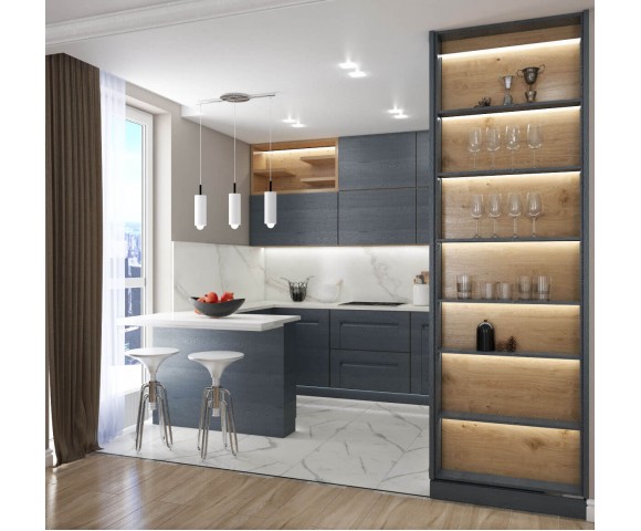 Дизайн проект квартири 96м² в Києві © AbiStyle Дизайн проект квартири 96м² в Києві