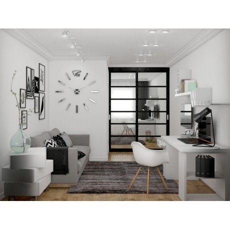 Интерьер квартиры 56м² в Киеве