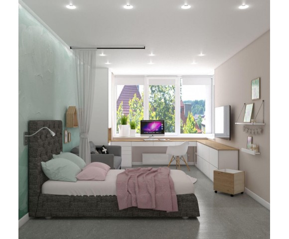 Дизайн проект квартиры 80м² в Киеве