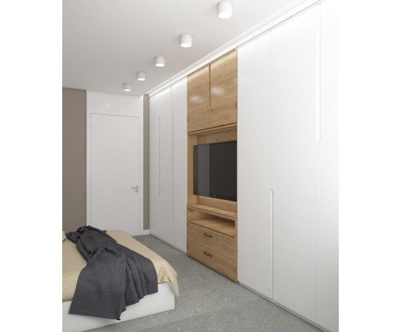 Дизайн проект квартиры 80м² в Киеве