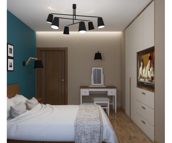 Дизайн проект квартиры 75м² ЖК Gloria Park