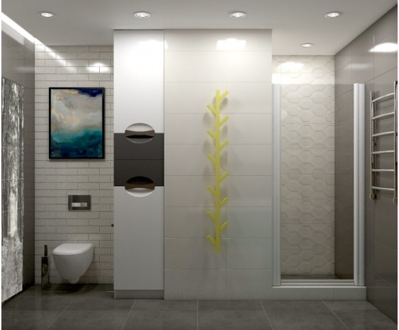 Дизайн проект квартиры 75м² ЖК Gloria Park