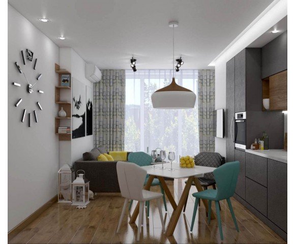 Дизайн проект квартири 75м² ЖК Gloria Park