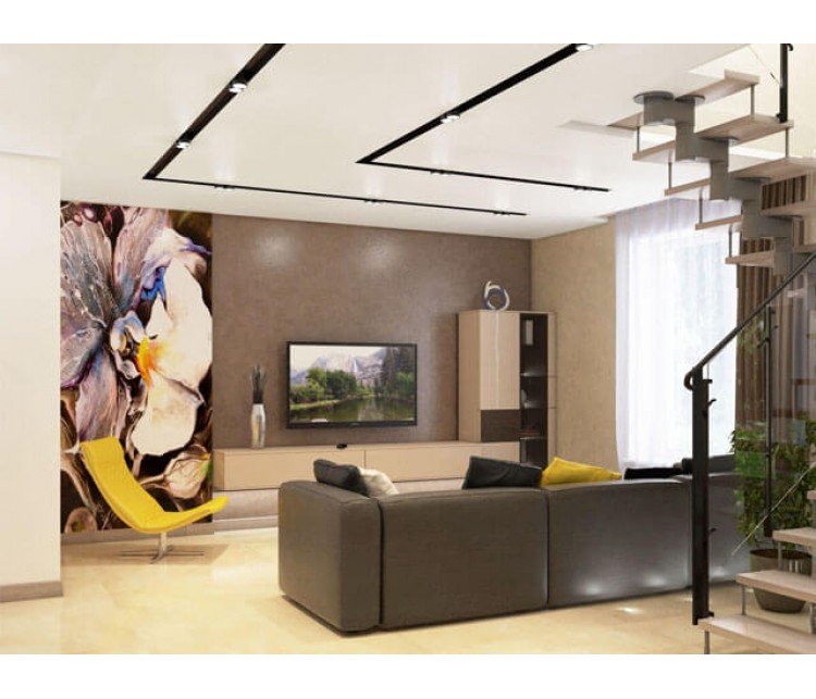 Дизайн проект квартири 110м² ЖК Затишний квартал, Дизайн студия © AbiStyle