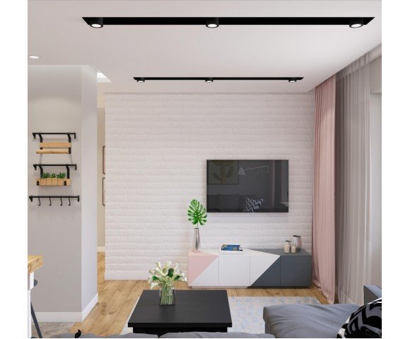 Дизайн проект квартири 54м² ЖК Святобора