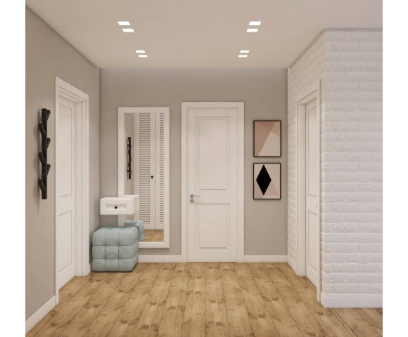 Дизайн проект квартири 54м² ЖК Святобора © AbiStyle Дизайн проект квартири 54м² ЖК Святобора