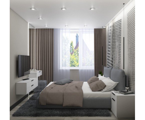 Дизайн проект квартири 45м² ЖК Варшавський