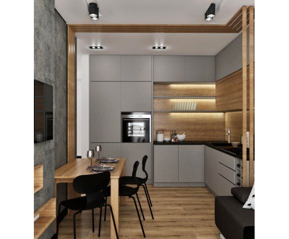 Дизайн проект квартири 45м² ЖК Варшавський