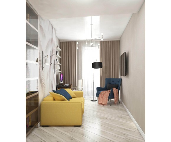 Дизайн проект квартири 108м² ЖК Busov Hill