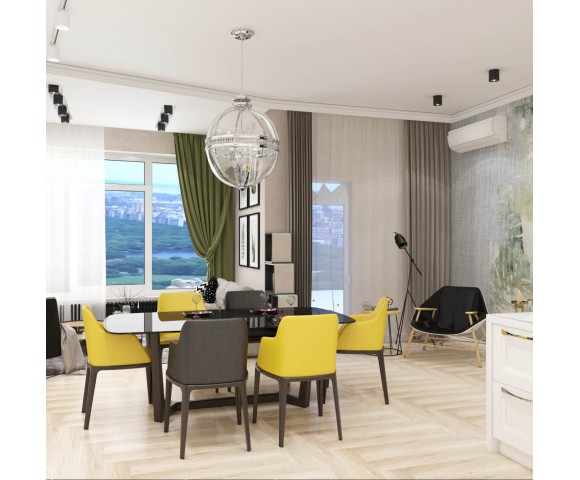 Дизайн проект квартири 108м² ЖК Busov Hill