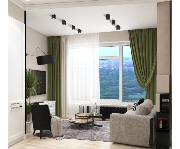 Дизайн проект квартири 108м² ЖК Busov Hill