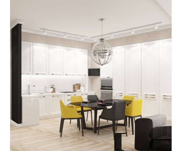 Дизайн проект квартири 108м² ЖК Busov Hill