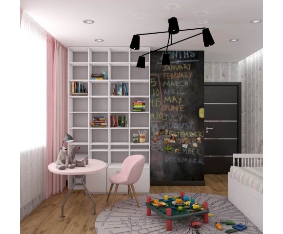Дизайн проект квартири 106м² Голосіївський проспект