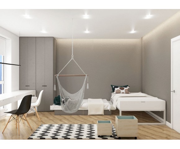 Дизайн проект квартиры 83м² ЖК Квартет