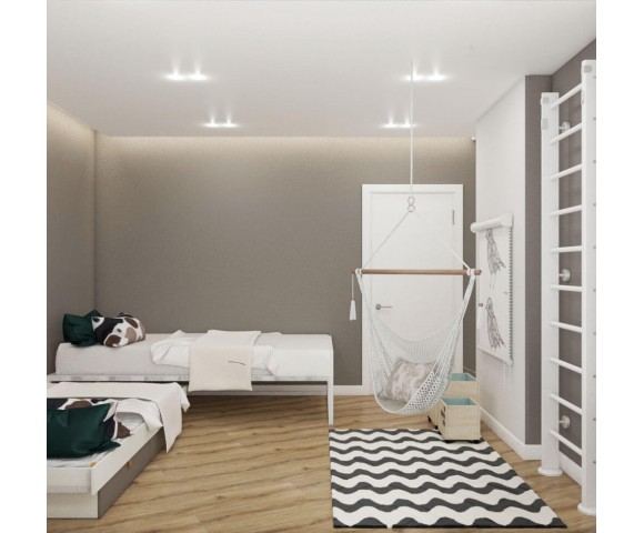 Дизайн проект квартиры 83м² ЖК Квартет