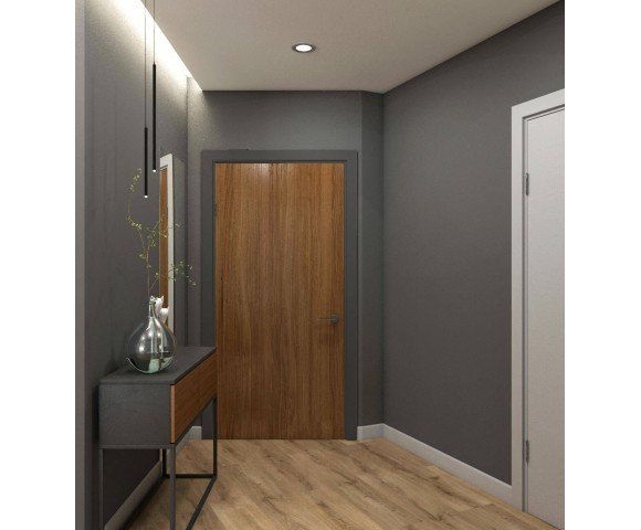 Дизайн проект квартиры 83м² ЖК Квартет